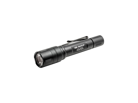 SureFire EB2 Backup LED Flashight - Click-type Tailcap Switch - 500 Lumens - Includes 2 x CR123As (EB2C-A-BK)