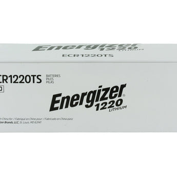 Energizer ECR1220 40mAh 3V Lithium Primary (LiMNO2) Coin Cell Battery - 1 Piece Tear Strip, Sold Individually