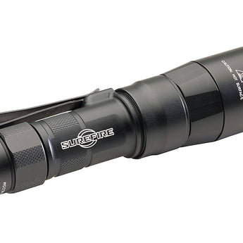 SureFire EDC1-DFT High-Candela Dual Fuel LED Flashlight - 650 Lumens - Includes 1 x 18350 - Black, Gray, or Tan