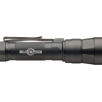 SureFire EDC2-DFT High-Candela Dual Fuel LED Flashlight - 700 Lumens - Includes 1 x 18650 - Black, Gray, or Tan