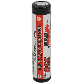 Efest 3145 IMR 10440 350mAh 3.7V Unprotected Lithium Manganese (LiMn2O4) Flat Top Batteries - Boxed, 2-Pack