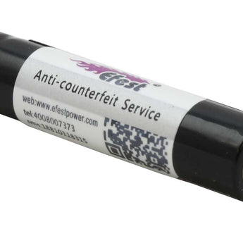 Efest 3145 IMR 10440 350mAh 3.7V Unprotected Lithium Manganese (LiMn2O4) Flat Top Batteries - Boxed, 2-Pack