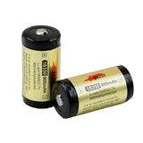 Efest 3400 18350 900mAh 3.7V Protected Lithium Ion (Li-ion) Button Top Battery - Boxed