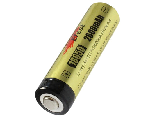 Efest 3405 18650 2600mAh 3.7V Protected Lithium Ion (Li-ion) Button Top Battery - Boxed