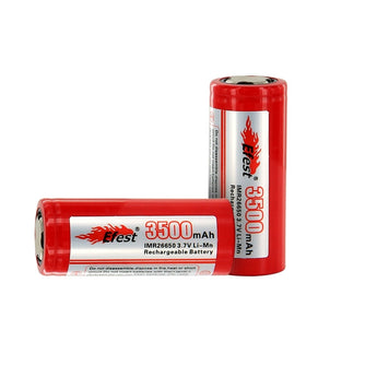 Efest 3458 IMR 26650 3000mAh 3.7V Unprotected Lithium Manganese (LiMn2O4) Flat Top Battery - Boxed