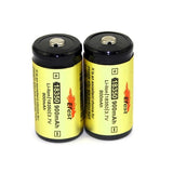Efest 3712 18350 900mAh 3.7V Unprotected Lithium Ion (Li-ion) Button Top Battery - Boxed