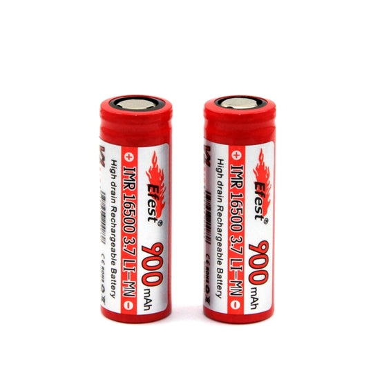 Efest 4063 IMR 16500 900mAh 3.7V Unprotected Lithium Manganese (LiMn2O4) Flat Top Battery - Boxed