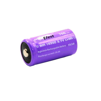 Efest 4084 IMR 18350 700mAh 3.7V Unprotected Lithium Manganese (LiMn2O4) Button Battery - Boxed