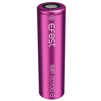Efest 4544 IMR 20700 3000mAh 3.7V Unprotected Lithium Manganese (LiMn2O4) Flat Top Batteries - Boxed