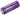 Efest Purple 4340 IMR 18500 1000mAh 3.7V Unprotected High-Drain 15A Lithium Manganese (LiMn2O4) Flat Top Battery - Boxed