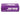 Efest Purple 4340 IMR 18500 1000mAh 3.7V Unprotected High-Drain 15A Lithium Manganese (LiMn2O4) Flat Top Battery - Boxed