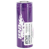Efest Purple 4340 IMR 18500 1000mAh 3.7V Unprotected High-Drain 15A Lithium Manganese (LiMn2O4) Flat Top Battery - Boxed