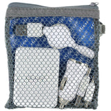 eGear Universal USB Charging Kit 100-240V 1A Output AC Wall Adapter and 12V Car Converter - Black or White