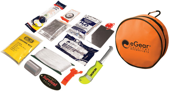 eGear Survival Essentials - Ready Kit 200 Survival Gear Pack