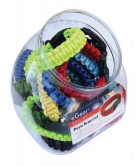 eGear Survival Essentials -  Para Bracelet 8 in - Earth Colored
