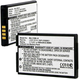 Empire BLI-1350-.8  800mAh 3.7V Replacment Lithium Ion (Li-Ion) Battery for Various LG Cellphones