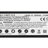 Empire BLI-1407-3.2 3220mAh 3.85V Lithium Ion (Li-ion) Samsung Galaxy Note 4 NFC Battery