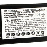 Empire BLI-1496-2-2 2200mAh 3.8V Replacment Lithium Ion (Li-Ion) Battery for Various LG Smartphones