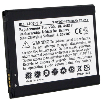 Empire BLI-1497-3-2 3200mAh 3.8V Replacment Lithium Ion (Li-Ion) Battery for the LG V20 / Stylus 3 Smartphones