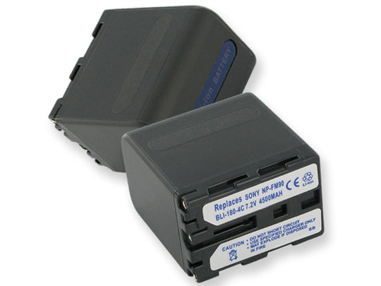 Empire BLI-180-4C 4500mAh 7.2V Replacement Lithium Ion (Li-Ion) Digital Camera Battery Pack for the SONY NP-FM90