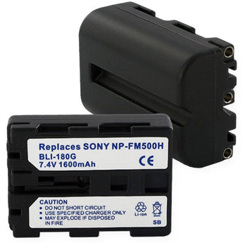 Empire BLI-180G 1600mAh 7.4V Replacement Lithium Ion (Li-Ion) Camera Battery Pack for the SONY NP-FM500H