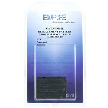 Empire BLI-204 700mAh 7.4V Replacement Lithium-Ion (Li-ion) Camera Battery for Canon NB-2L