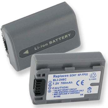 Empire BLI-246C 700mAh 7.2V Replacement Lithium Ion (Li-Ion) Battery Pack for the SONY NP-FP50