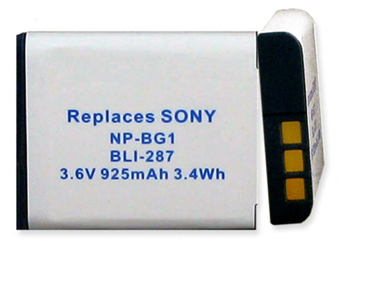 Empire BLI-287 925mAh 3.7V Replacement Lithium Ion (Li-Ion) Digital Camera Battery Pack for the SONY NP-BG1