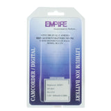 Empire BLI-379 600mAh 3.6V Replacement Lithium Ion (Li-Ion) Digital Camera Battery Pack for the SONY NP-BN1