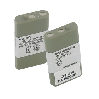 Empire 3.6V Replacement Nickel-Metal-Hydride (NiMH) HHR-P103 Battery Pack for Panasonic Phones (CPH-490)