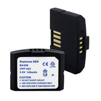 Empire 3.6V Replacement Lithium Polymer (Li-Poly) BA300 Battery Pack for Sennheiser IS410 / RI410 Infrared Headphones (CPP-523)