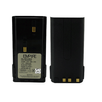 Empire 7.2V Replacement Nickel-Cadmium (NiCd) KNB-15A Battery Pack for Kenwood TK 2-Way Radios (EPP-KNB15)