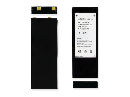 Empire 1500mAh 7.4V Lithium Ion (Li-Ion) Replacement Battery Pack for COBRA Li7200 Walkie Talkie (FRS-002-LI)