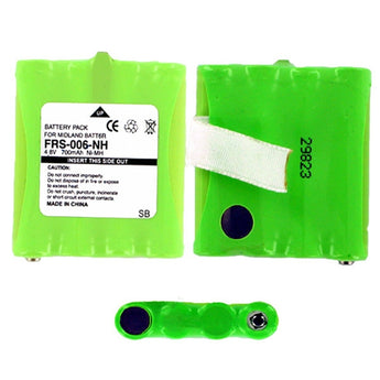 Empire FRS-006-NH 700mAh 4.8V Replacement Nickel-Metal-Hydride (NiMH) Battery Pack for MIDLAND BATT6R Walkie Talkie