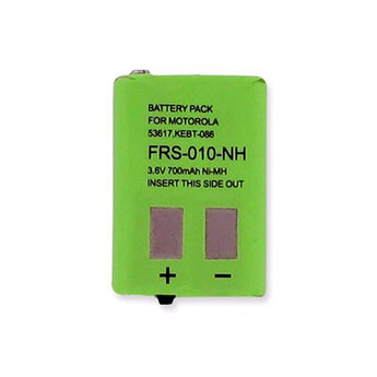 Empire FRS-010-NH 700mAh 3.6V Replacement Nickel-Metal-Hydride (NiMH) Battery Pack for Motorola 53617 2-Way Radio