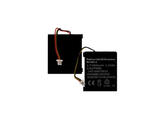 Empire RLI-004-6 600mAh 3.7 Replacement Lithium Ion (Li-Ion) Remote Control Battery for Logitech MX Revolution