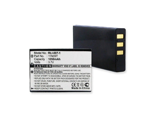 Empire 3.7V Replacement Lithium-Ion (Li-Ion) Battery Pack for MX810 / MX980 Universal Remote Controls (RLI-007-1)