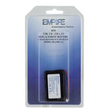 Empire RLI-009-11 1100mAh 3.7V Replacement Lithium Ion (Li-Ion) Remote Control Battery for RTI T2B/T2C/T2Cs/T3