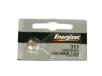 Energizer 317 SR516SW Button Cell Battery 1pc (Each)
