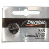 Energizer 386 301 Silver Oxide SR43SW, SR43W, SR43 1pc (Each)