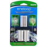 Sanyo Eneloop Rechargeable AA 1.2V 2000mAh NiMh Batteries