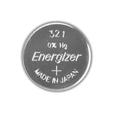 Energizer 321 15mAh 1.55V Silver Oxide Coin Cell Batteries - Bulk
