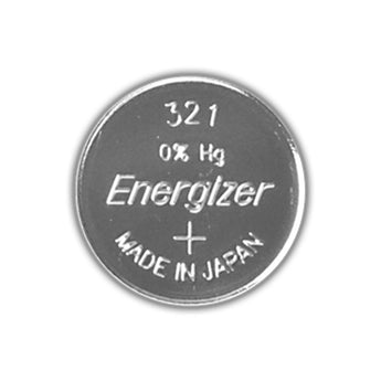 Energizer 321 15mAh 1.55V Silver Oxide Coin Cell Batteries - Bulk