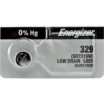 Energizer 329 SR731SW Silver Oxide 1pc (Each)