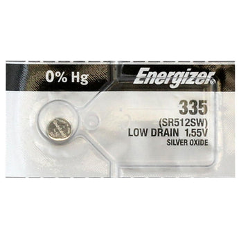 Energizer 335 Silver Oxide Watch Battery 1pc (Each)
