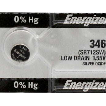 Energizer 346 Silver Oxide Watch Battery 1pc (Each)