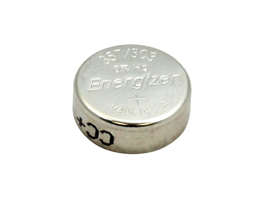 Energizer 357/303 148mAh 1.55V  Silver Oxide Coin Cell Batteries - Bulk