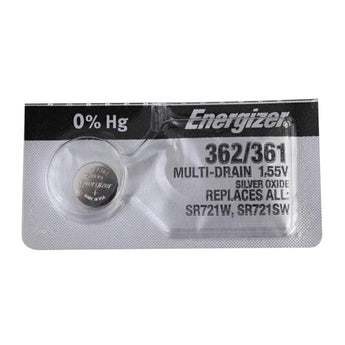 Energizer 361 362  Silver Oxide SR721W, SR721SW 1pc (Each)