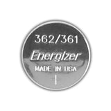 Energizer 361 362 27mAh 1.55V Silver Oxide Coin Cell Batteries - Bulk