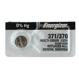 Energizer 371 370 Silver Oxide SR920W, SR920SW 1pc (Each)